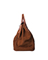 Birkin 40 Veau Barenia/Grizzly in Natural Fauve, bottom view